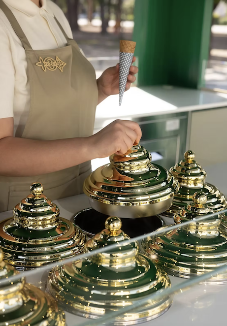 Louis Vuitton’s Gelateria Bar In Forte Dei Marmi